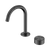 Nero Serenity Progressive Basin Mixer Arc Spout With Metal Handle Gunmetal