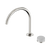 Nero Serenity Progressive Bath/Kitchen Mixer Arc Spout With Carrara Handle Brushed Nickel