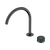Nero Serenity Progressive Bath/Kitchen Mixer Arc Spout With Verde Alpi Handle Gunmetal