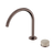 Nero Serenity Progressive Bath/Kitchen Mixer Arc Spout With Rome Travertine Handle Brushed Bronze