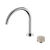Nero Serenity Progressive Bath/Kitchen Mixer Arc Spout With Rome Travertine Handle Chrome