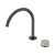 Nero Serenity Progressive Bath/Kitchen Mixer Arc Spout With Rome Travertine Handle Gunmetal