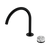 Nero Serenity Progressive Bath/Kitchen Mixer Arc Spout With Arabescato Corchia Handle Matte Black