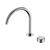 Nero Serenity Progressive Bath/Kitchen Mixer Arc Spout With Metal Handle Chrome