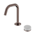 Nero Serenity Progressive Basin Mixer Edge Spout With Carrara Handle Brushed Bronze