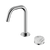 Nero Serenity Progressive Basin Mixer Edge Spout With Arabescato Corchia Handle Chrome
