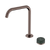 Nero Serenity Progressive Bath/Kitchen Mixer Edge Spout With Verde Alpi Handle Brushed Bronze