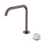 Nero Serenity Progressive Bath/Kitchen Mixer Edge Spout With Arabescato Corchia Handle Brushed Bronze