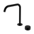Nero Serenity Progressive Bath/Kitchen Mixer Edge Spout With Metal Handle Matte Black