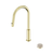 Nero Serenity Progressive Pull Out Kitchen Set With Rome Travertine Handle Brushed Gold