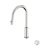 Nero Serenity Progressive Pull Out Kitchen Set With Arabescato Corchia Handle Brushed Nickel