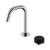 Nero Serenity Progressive Basin Mixer Edge Spout With Marquina Black Handle Chrome