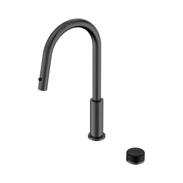 Nero Serenity Progressive Pull Out Kitchen Set With Marquina Black Handle Gunmetal
