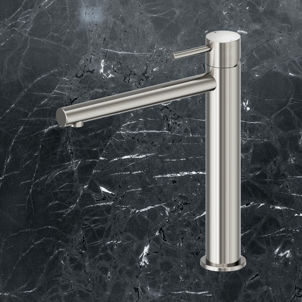 Nero Dolce II Tall Basin Mixer Brushed Nickel