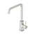 Nero Dolce II Sink Mixer Square Spout Brushed Nickel