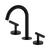 Nero Mecca Lever Basin Set Arc Spout Matte Black