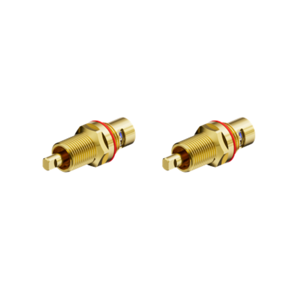 Nero Mecca Lever Tap Set Spindles Only