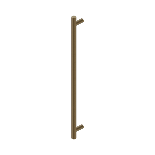 Nero Mecca Pull Handle 330mm Tumbled Antique Brass