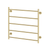 Phoenix Radii Heated Towel Ladder 750mm x 740mm Brushed Gold