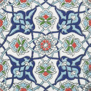 Tiles Marrakesh Turkish Blue Gloss 200 x 200mm