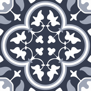 Tiles Wilton Dark Blue Matt 200 x 200mm