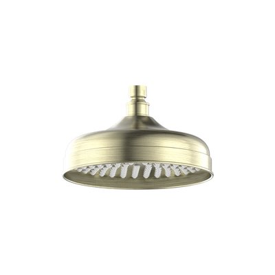 York Shower Head 200mm Aged Brass