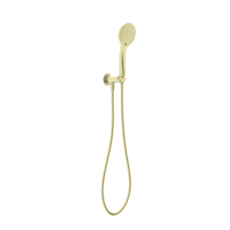 Mecca Hand Hold Shower With Air Shower Brushed Gold
