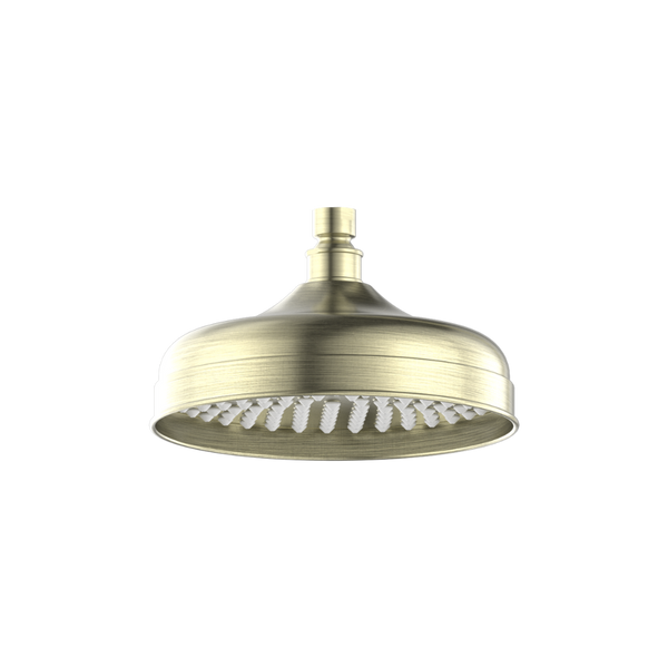 Nero York Shower Head 200mm Aged Brass