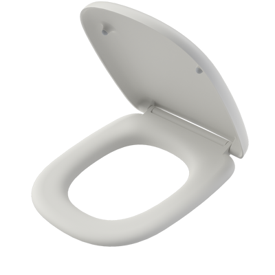 Caroma Contura II Soft Close Toilet Seat Matte White