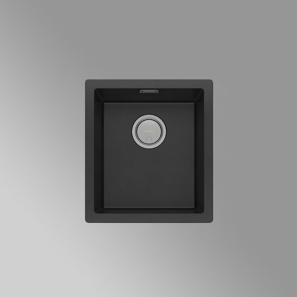Phoenix 5000 Series Single Bowl Sink Matte Black