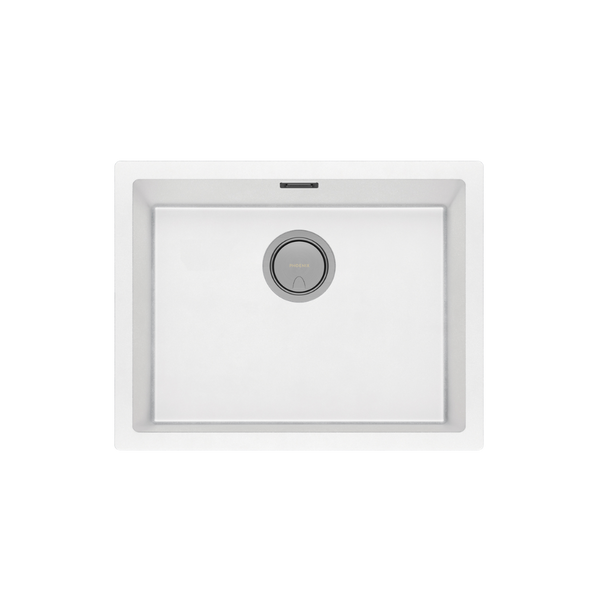 Phoenix 5000 Series Large Single Bowl Sink Matte White