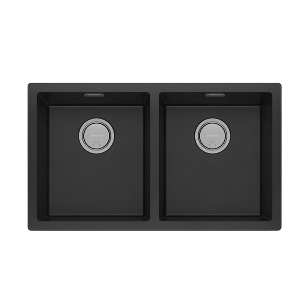 Phoenix 5000 Series Double Bowl Sink Matte Black