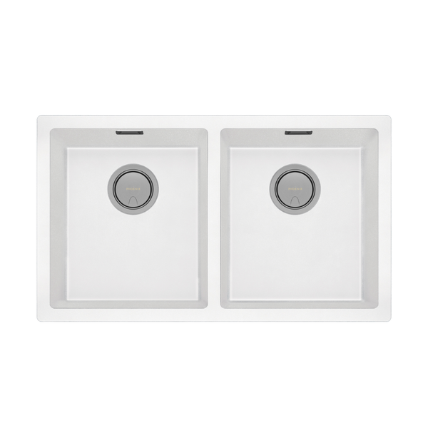 Phoenix 5000 Series Double Bowl Sink Matte White