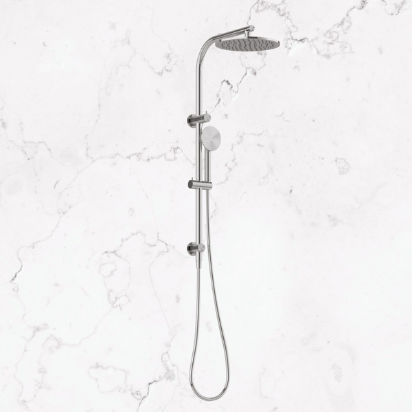 Phoenix Vivid Slimline SS 316 Twin Shower Stainless Steel