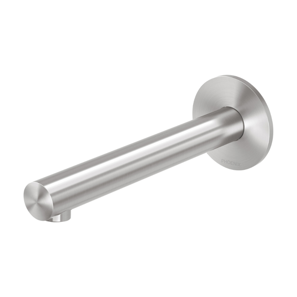 Phoenix Vivid Slimline SS 316 Wall Basin / Bath Outlet 180mm Stainless Steel