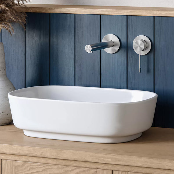 Phoenix Vivid Slimline SS 316 Shower / Wall Mixer Lead Free Stainless Steel