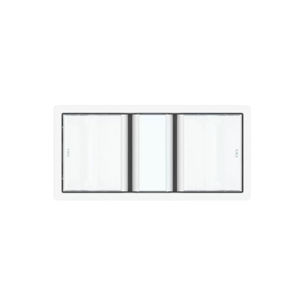 IXL Tastic Luminate Essential Dual 3 in 1 Bathroom Heater, Exhaust Fan & Light White