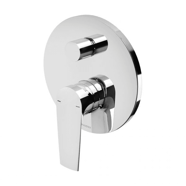 Phoenix Arlo Shower / Bath Diverter Mixer (Trim Kit Only) Chrome