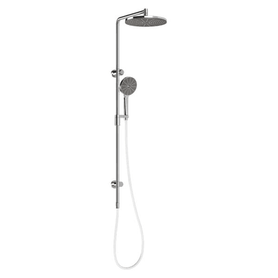 Phoenix NX Vive Twin Shower Chrome White