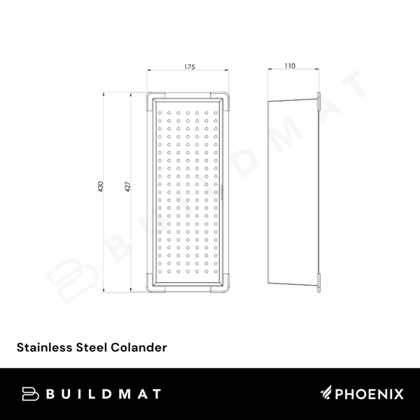 Phoenix Stainless Steel Colander Stainless Steel