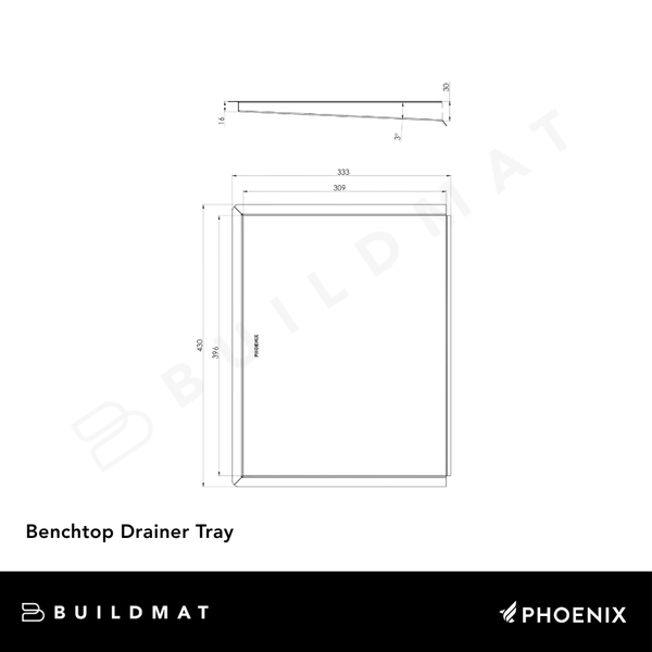 Phoenix 5000 Series Double Bowl Matte Black Sink with Vivid MKII Stainless Steel Mixer Package