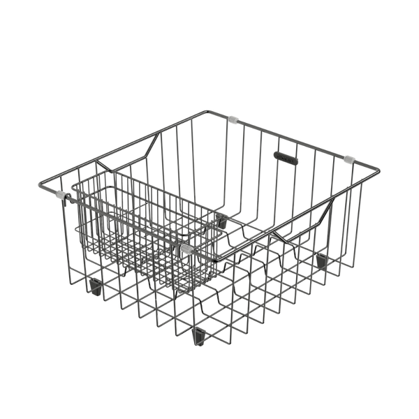 Phoenix Wire Basket Brushed Carbon