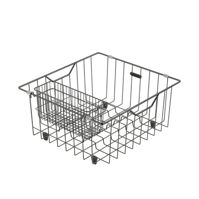 Phoenix Wire Basket Brushed Carbon
