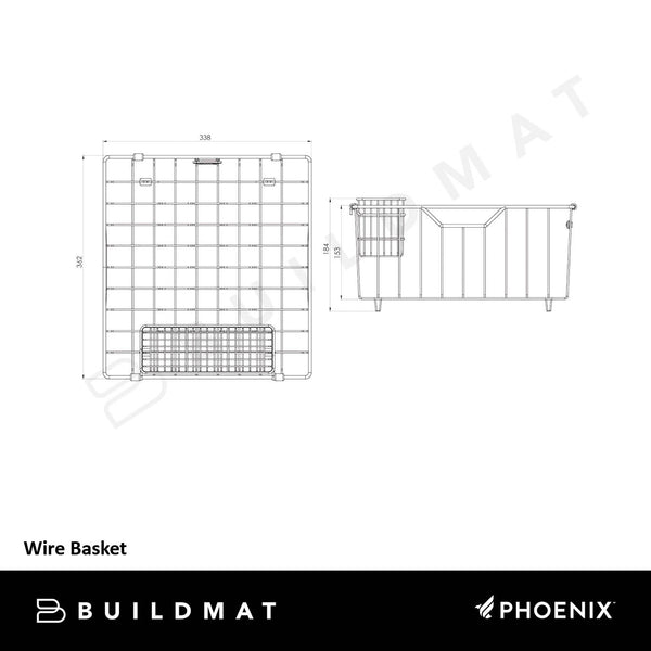 Phoenix Wire Basket Stainless Steel