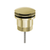 Phoenix 40mm Dome Pop Up Universal Waste Brushed Gold