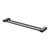 Phoenix Lexi MKII Double Towel Rail 600mm  Matte Black