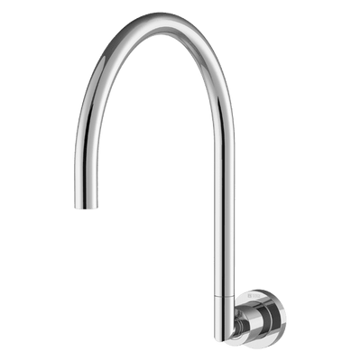 Gareth Ashton Lucia Gooseneck Laundry Spout Chrome