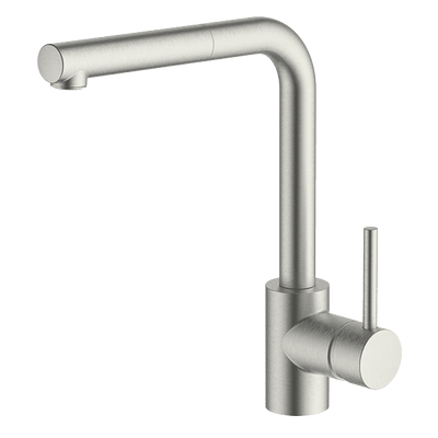 Gareth Ashton Lucia Sidelever Mixer With Pull Out Brushed Nickel