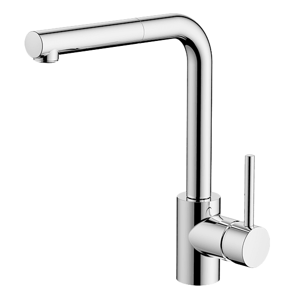 Gareth Ashton Lucia Sidelever Mixer With Pull Out Chrome Lead Free