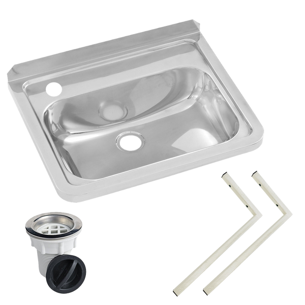 3monkeez Wall Mounted Hand Basin 1Tap Hole